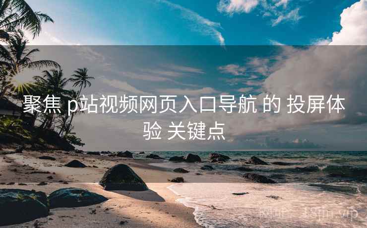 聚焦 p站视频网页入口导航 的 投屏体验 关键点