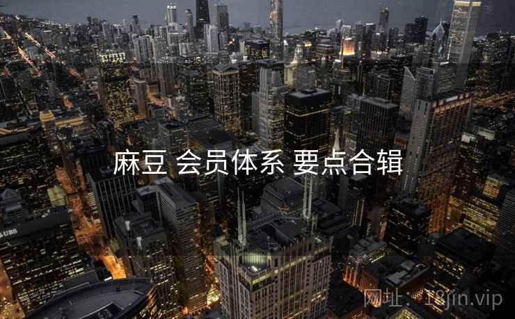 麻豆 会员体系 要点合辑