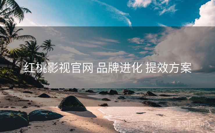 红桃影视官网 品牌进化 提效方案