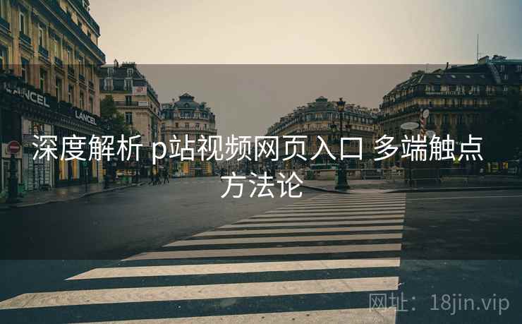 深度解析 p站视频网页入口 多端触点 方法论