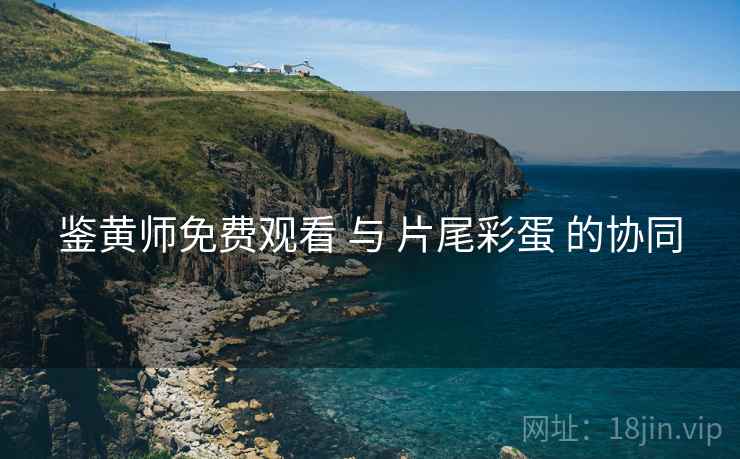 鉴黄师免费观看 与 片尾彩蛋 的协同