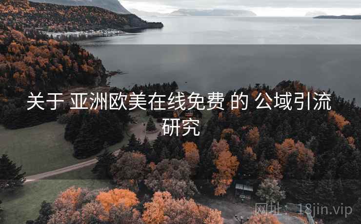 关于 亚洲欧美在线免费 的 公域引流 研究